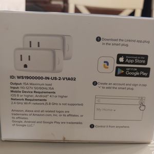 Linkind Smart Mini Plugs pkg. of 2